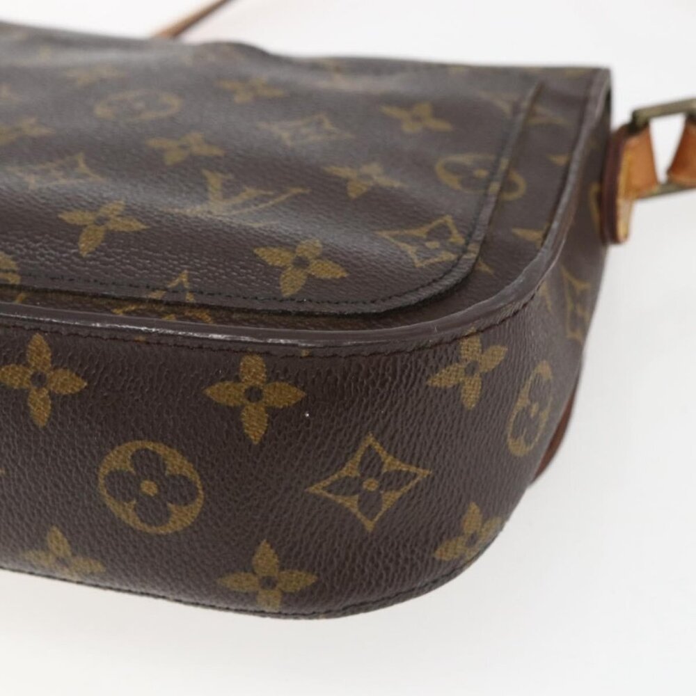 Authentic LOUIS VUITTON Monogram Saint Cloud MM Shoulder Bag M51243 LV - Picture 8 of 16